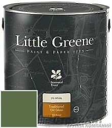 Little Greene Traditional Oil Gloss 2,5 л цвет LGGr297 палитра Little Greene Green