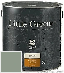 Little Greene Traditional Oil Gloss 2,5 л цвет LGGr296 палитра Little Greene Green