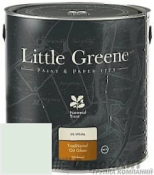 Little Greene Traditional Oil Gloss 2,5 л цвет LGGr307 палитра Little Greene Green
