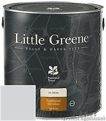 Little Greene Traditional Oil Gloss 2,5 л цвет LG165 палитра Little Greene Archive colours