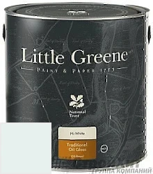 Little Greene Traditional Oil Gloss 2,5 л цвет LG98 палитра Little Greene Archive colours