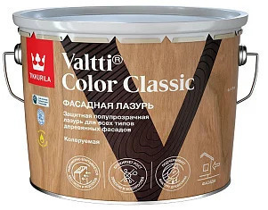 Tikkurila Valtti Color Classic лазурь колеруемая для деревянного фасада