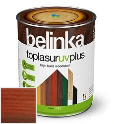 Belinka Toplasur UV Plus  NEW /Белинка Топлазурь УВ плюс Декоративное лазурное покрытие 5 л цвет Belinka 17 тик палитра 