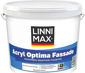 LINNIMAX ACRYL OPTIMA FASSADE / ЛИННИМАКС АКРИЛ ОПТИМА ФАСАД (ALPINA) акриловая краска