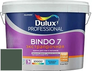 DULUX BINDO 7 Экстрапрочная 9 л цвет 90GY 09/118 палитра Dulux Color palet архивная