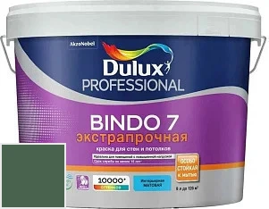 DULUX BINDO 7 Экстрапрочная 9 л цвет 90GY 10/177 палитра Dulux Color palet архивная