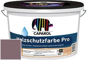 CAPAROL HOLZSCHUTZFARBE краска для древесины акриловая кроющая универсальная 9 л цвет Flamenco 35 палитра Caparol Facade A1 / LINNIMAX