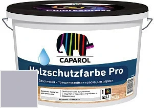 CAPAROL HOLZSCHUTZFARBE краска для древесины акриловая кроющая универсальная 9 л цвет Lavendel 15 палитра Caparol Facade A1 / LINNIMAX
