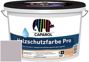 CAPAROL HOLZSCHUTZFARBE краска для древесины акриловая кроющая универсальная 9 л цвет Viola 15 палитра Caparol Facade A1 / LINNIMAX
