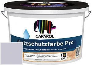 CAPAROL HOLZSCHUTZFARBE краска для древесины акриловая кроющая универсальная 9 л цвет Lavendel 55 палитра Caparol Facade A1 / LINNIMAX