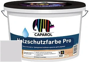 CAPAROL HOLZSCHUTZFARBE краска для древесины акриловая кроющая универсальная 9 л цвет Lavendel 25 палитра Caparol Facade A1 / LINNIMAX