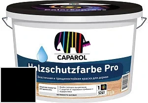 CAPAROL HOLZSCHUTZFARBE краска для древесины акриловая кроющая универсальная 9 л цвет Flamenco 40 палитра Caparol Facade A1 / LINNIMAX