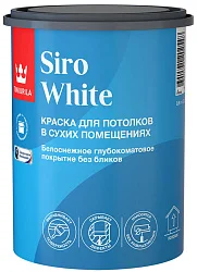 Tikkurila Siro White краска для потолков