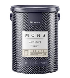 MONS CEILING PAINT – Aбсолютно матовая потолочная краска, 2% блеска