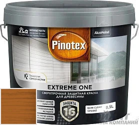 PINOTEX EXTREME ONE 9 л цвет 028 палитра Pinotex "Древесная Гармония"