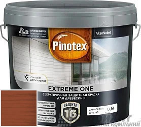 PINOTEX EXTREME ONE 9 л цвет 035 палитра Pinotex "Древесная Гармония"