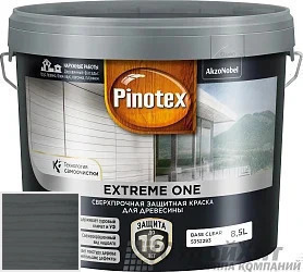 PINOTEX EXTREME ONE 9 л цвет 010 палитра Pinotex "Древесная Гармония"