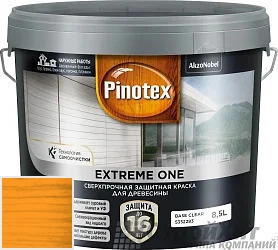 PINOTEX EXTREME ONE 9 л цвет 027 палитра Pinotex "Древесная Гармония"
