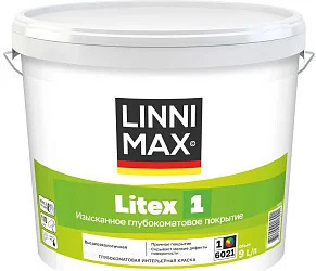 LINNIMAX LITEX 1 / ЛИННИМАКС ЛИТЕКС 1 (CAPAROL SAMTEX 3) высокоэкологичная латексная краска