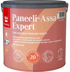 Tikkurila Paneeli Assa Expert  20 лак полуматовый 9 л цвет 5079 палитра TIKKURILA VALTTI