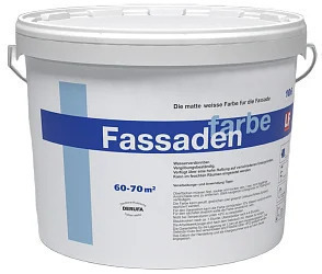 Матовая краска Derufa Fassaden Farbe Фасадная