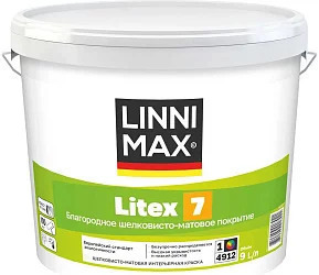 LINNIMAX LITEX 7 / ЛИННИМАКС ЛИТЕКС 7  (CAPAROL SAMTEX 7) латексная краска