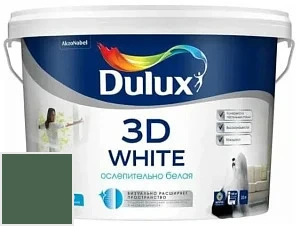 DULUX 3D WHITE 9 л цвет 90GY 10/177 палитра Dulux Color palet архивная