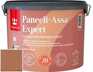 Tikkurila Paneeli Assa Expert  20 лак полуматовый 9 л цвет 3449 палитра TIKKURILA Интерьерные Лаки