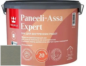 Tikkurila Paneeli Assa Expert  20 лак полуматовый 9 л цвет 3433 палитра TIKKURILA Интерьерные Лаки