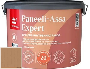 Tikkurila Paneeli Assa Expert  20 лак полуматовый 9 л цвет 5063 палитра TIKKURILA VALTTI