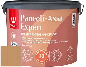 Tikkurila Paneeli Assa Expert  20 лак полуматовый 9 л цвет 3440 палитра TIKKURILA Интерьерные Лаки