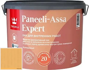 Tikkurila Paneeli Assa Expert  20 лак полуматовый 9 л цвет 3457 палитра TIKKURILA Интерьерные Лаки