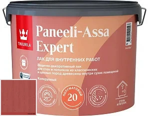 Tikkurila Paneeli Assa Expert  20 лак полуматовый 9 л цвет 5059 палитра TIKKURILA VALTTI
