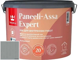 Tikkurila Paneeli Assa Expert  20 лак полуматовый 9 л цвет 3464 палитра TIKKURILA Интерьерные Лаки