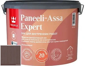 Tikkurila Paneeli Assa Expert  20 лак полуматовый 9 л цвет 5076 палитра TIKKURILA VALTTI