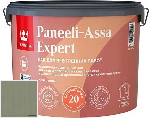 Tikkurila Paneeli Assa Expert  20 лак полуматовый 9 л цвет 5065 палитра TIKKURILA VALTTI
