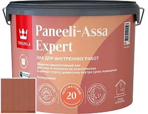 Tikkurila Paneeli Assa Expert  20 лак полуматовый 9 л цвет 5055 палитра TIKKURILA VALTTI