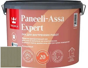 Tikkurila Paneeli Assa Expert  20 лак полуматовый 9 л цвет 5068 палитра TIKKURILA VALTTI
