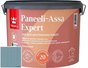 Tikkurila Paneeli Assa Expert  20 лак полуматовый 9 л цвет 3463 палитра TIKKURILA Интерьерные Лаки