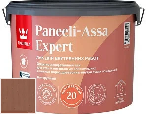 Tikkurila Paneeli Assa Expert  20 лак полуматовый 9 л цвет 5072 палитра TIKKURILA VALTTI