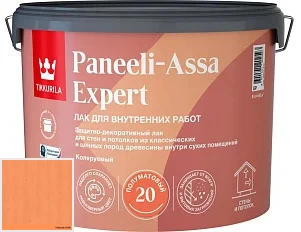 Tikkurila Paneeli Assa Expert  20 лак полуматовый 9 л цвет 3458 палитра TIKKURILA Интерьерные Лаки