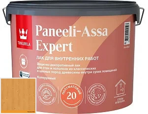 Tikkurila Paneeli Assa Expert  20 лак полуматовый 9 л цвет 5050 палитра TIKKURILA VALTTI