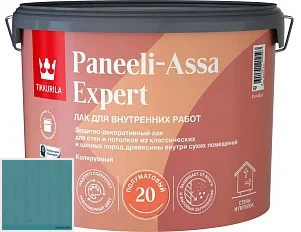 Tikkurila Paneeli Assa Expert  20 лак полуматовый 9 л цвет 3454 палитра TIKKURILA Интерьерные Лаки