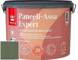 Tikkurila Paneeli Assa Expert  20 лак полуматовый 9 л цвет 5066 палитра TIKKURILA VALTTI