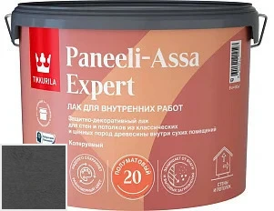 Tikkurila Paneeli Assa Expert  20 лак полуматовый 9 л цвет 3436 палитра TIKKURILA Интерьерные Лаки