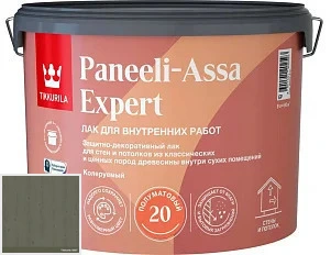 Tikkurila Paneeli Assa Expert  20 лак полуматовый 9 л цвет 5067 палитра TIKKURILA VALTTI