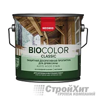 ЗАЩИТНАЯ ДЕКОРАТИВНАЯ ПРОПИТКА ДЛЯ ДРЕВЕСИНЫ NEOMID BIO COLOR CLASSIC