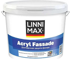 LINNIMAX ACRYL FASSADE / ЛИННИМАКС АКРИЛ ФАССАДЕ (CAPAROL) акриловая фасадная краска