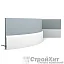 Orac Decor Декоративный гибкий плинтус SX184F CASCADE