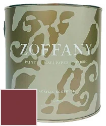 Zoffany Acrylic Eggshell 1 л цвет CRIMSON палитра Zoffany